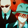 randomtology: (spiffy hats (Reno & Rude))