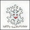 akamine_chan: Happy snowflake from Gerard's sketches for the Snowflake set (MCR - Snowflake)