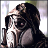 flybirds: A picture of a soldier wearing a gas mask. (Duty)