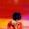 usuallyhats: Uhura happily snuggling a tribble (uhura)