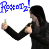 sinick: (Roxorz! (Sim by cloudlessnights))