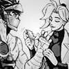 cadeuces: art by <user name="hage2013" site="tumblr.com"> (what caused the wound?)
