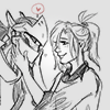 cadeuces: art by <user name="zeearts" site="tumblr.com"> (to save a life I didn't have)