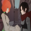 seerofrage: Penny holding Ruby's hands <3 (Nuts & Dolts)