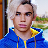 hearher: (blue and yellow)