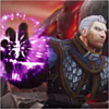 archmagetrust: Khadgar with right hand enclosed by arcane rings (Magic Casting)