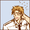 quakeitoff: flustered, awkward smile (13)