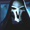 sticktothemission: Reaper tilting his mask to the left (Reaper Head Tilt)