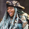 refused2berescued: China Anne McClain as Uma, Daughter of Ursula (Laughing: Over Shoulder)