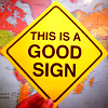 jadesfire: Fake road sign reading "this is a good sign" (Good sign)