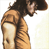 tangeriner: Bigby wearing a cowboy hat and smoking a cigarette (fables: bigby)