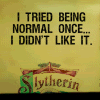 savethelilin: (Slytherin - Normal is Boring)