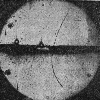 quadong: Bubble chamber photograph showing the discovery of the positron (bubble chamber)