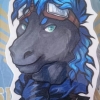 silverwindblade: SIlverwind, my equine main character (Anthro, Furry, Horse)