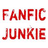 thots_tochter: Icon with text "fanfic junkie" (fanfic junkie)