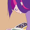 learns: Smiling and completely absorbed in reading (I'm too busy reading...)