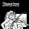 sheliak: Troll with fiddle and text "Fossegrimen." (troll music)