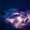 naye: a thundercloud with lightning (thunder)