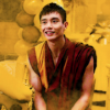sorchasilver: Jason Mendoza in Buddhist monk robes (Jason Mendoza)
