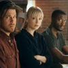 anoyo: Eliot, Parker, & Hardison, looking left, skeptical (leverage eliot parker hardison skeptical)