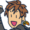 watchfob: cropped drawing of sorey from tales of zestiria dressed as a member of ryuseitai from ensemble stars. he is smiling and ready for action! (Default)
