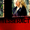 chaila: River Song with the text "tesseract" (river)