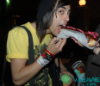 ifandwhenidie: vic fuentes eating chocolate donuts (donuts)