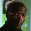 geniuswithasmartphone: Aldis Hodge as Alec Hardison (Glasses Serious)