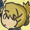deadeye_shot: A drawing of chibi Hawkeye's face in a close-up. (chibi)