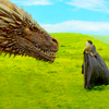 northerndragon: if her dog likes you, you're in (drogon's lunch)