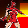 sheliak: Scott Summers in disguise as Erik the Red. (erik the red)