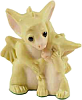kshandra: Porcelain figurine of an dragon comforting a smaller dragon who is wiping tears from zir eyes (It'sOkayToCry)