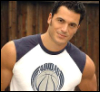 spectre_alenko: Kaidan in a sleeveless sports jersey, smirking slightly (exercise)