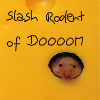 mice1900: slash rodent of doom looks out of hole in cheese (Mice)