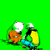 deathsdoctor: (Bepo + Law | geez cheer up Bepo)