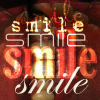 yin_lee: there are teeth in there. (abstract, red, smile, square, typography)