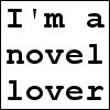 ganimede: text saying I'm a novel lover but I'm booked for tonight (reading)