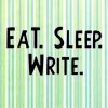 unafrayed: (eat. sleep. write)