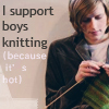 herophelia: (i support boys knitting)