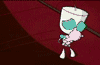 softfruit: (sad gir with rubber piggy)