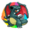 sorryjuxie: charizard shiny em bandeira mogai (mogai)
