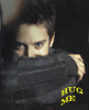 writerlibrarian: Elijah Wood early LoTR with huge wool shirt hugging himself (Hug me)