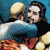blossomsinthemist: Steve and Tony hugging from Avengers Prime (Avengers prime hug stevetony)