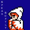 matataku_hoshi: (White Mage "speak softly and carry a lar)