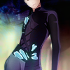 anaraine: A close crop of Katsuki Yuuri in his SP outfit. ([yoi] eros)