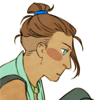 lesbeau: (« [Blush] oh shit thats gay)