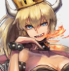 bowsette: https://gelbooru.com/index.php?page=post&s=view&id=4416574&tags=bowsette+fire (Unimpressed)