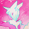 venusundae: a bright pink monster looks over a bright pink world (０３８ (here's my vanishing act))