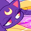 venusundae: moonkitty luna looks bored (０４３ (i'm best at watching))