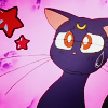 venusundae: luna disapproves quite dramatically (０４８ (you're no fun at all))